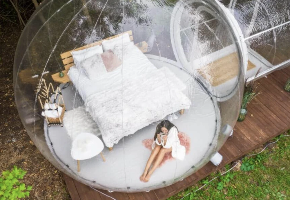 clear bubble tents